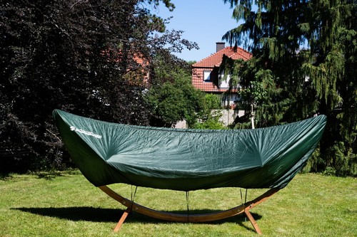 MacaMex Cubierta para Estructura de Hamaca con Hamaca Verde hasta 420 cm /... - Imagen 2 de 8