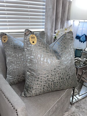 2-CALLISTO HOME EMBROIDERED DECORATIVE PILLOWS - Main Image