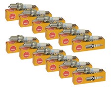 12 NGK Zündkerzen für BMW 7er (E32),8er (E31)