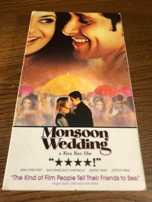 Monsoon Song VHS VCR Video Tape Movie Naseeruddin Shah