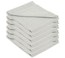 6PK Baby Muslin Squares Cloths 70cm 100% Pure Soft Cotton Bibs Burp plain Cloths