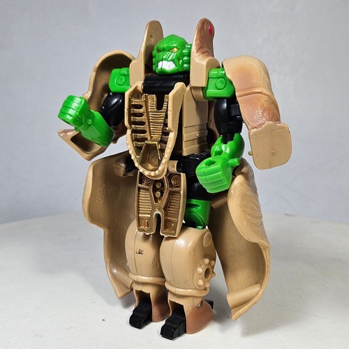 HASBRO VTG 1996 TRANSFORMERS BEAST WARS DELUXE CLASS RHINOX 100% COMPLETE - Picture 8 of 20