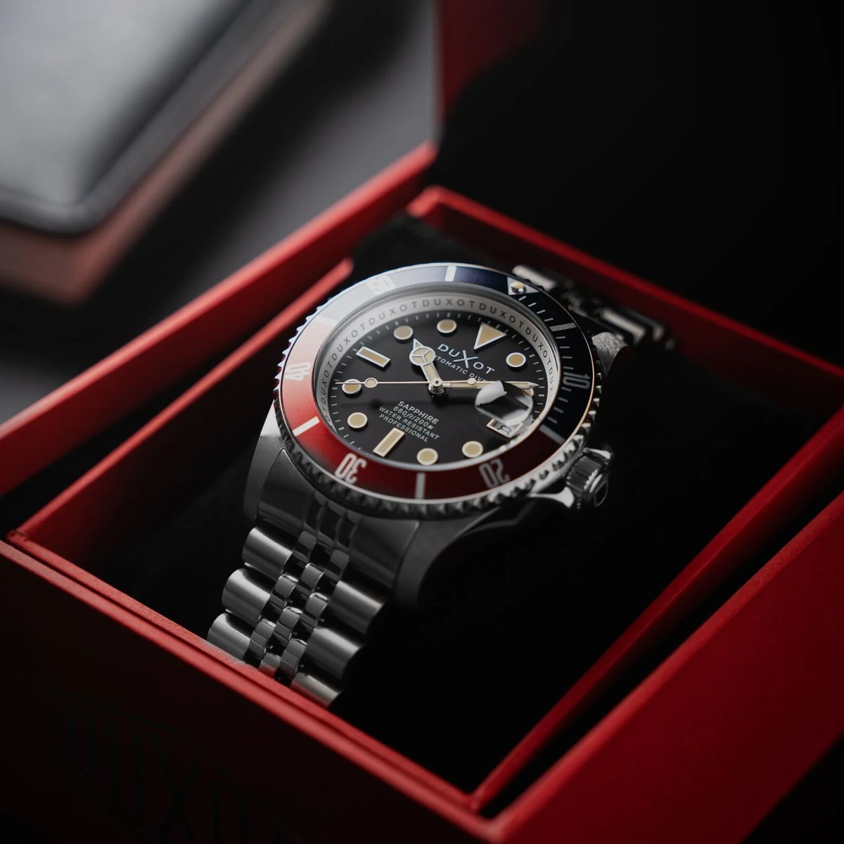 Duxot DX-2057-11 Mens Watch Atlantica Automatic Diver 42mm 20ATM