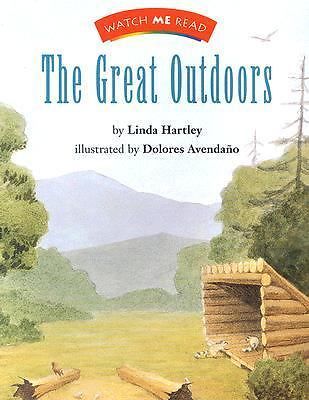 The Great Outdoors (Watch Me Read) Hartley, Linda paperback Used - Good