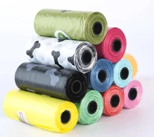 Dog Pet Waste 20 Rolls with free dispenser Eco Friendly Biogradable Poop Bags