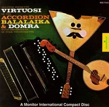 Virtuosi of the Accordion Balalaika & Domra, VARIOUS ARTISTS, New, audioCD
