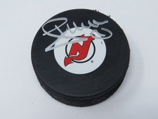 Johan Hedberg Autographed Signed New Jersey Devils InGlasCo Hockey Puck