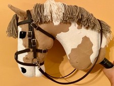 Braune Mexikanische Hobby Horse Trense mit Ge...