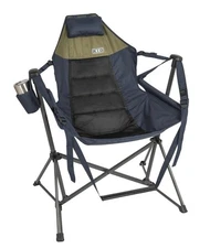 RIO Swinging Hammock Chair with Footrest, Portable, Camping, Compact, Outdoor