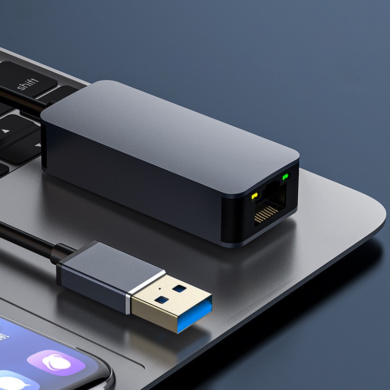 2.5Gbps USB Ethernet Adapter for Windows PC and Mac - 1000Mbps RJ45 LAN Network