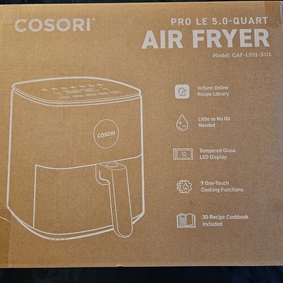 COSORI Air Fryer Oven Pro LE 5-Qt Airfryer, Quick Meals, UP to 450 , Quiet