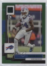 2022 Panini Clearly Donruss Green 23/25 Stefon Diggs #6 17ok