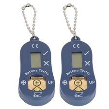 2pcs Sound Aids Battery Tester LCD Display High Accuracy Battery Measuring M HPT