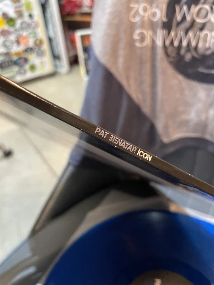 Pat Benatar Icon Vinyl Record Album 2021 Blue Wax NM/NM - Image 4 of 4