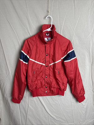 Vintage Descente Jacket Red White Blue Medium Ski