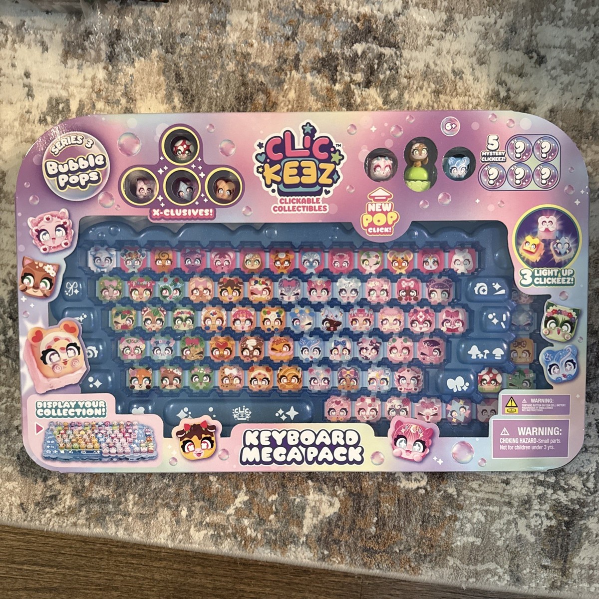 Clickeez Keyboard Mega Pack - Series 3 Bubble Pops IN HAND READY