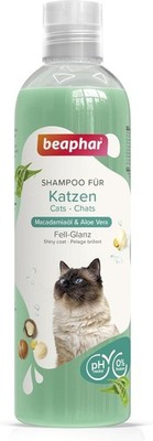 Beaphar Shampoo für Katzen 250 ml Katzenshampoo Katzenfell Fellpflege Fell Katze