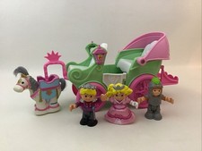 Fisher Price Little People Royal Princess Coach Princess Prince Knight Carriage