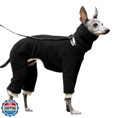 Esobo Fashion Winter Dog Warm Coat Jacket Four-Legged Neck Warm Pet Sweaters 