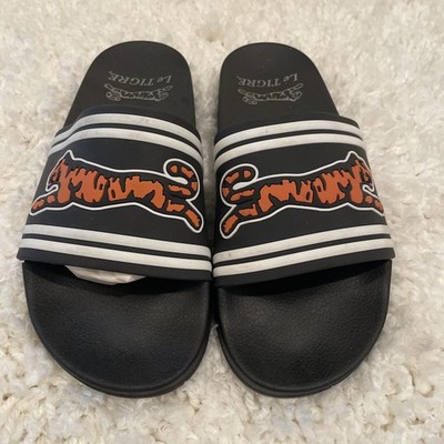Rare Mens Le Tigre Slide Sandals Size US 11/Uk 9/ Eur 42 Brand New, Black