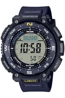 CASIO PRO TREK PRW-3400Y-2JF Radio Solar Triple Sensor Navy Watch Japan Y865695