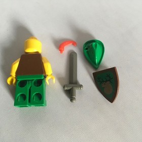 Castle LEGO Dark Forest Forestman Set 6079 Vintage Minifigure (cas004)