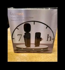 Wireless Lavalier Lapel Microphone Professional Plug-Play Portable Mic 2 Pack