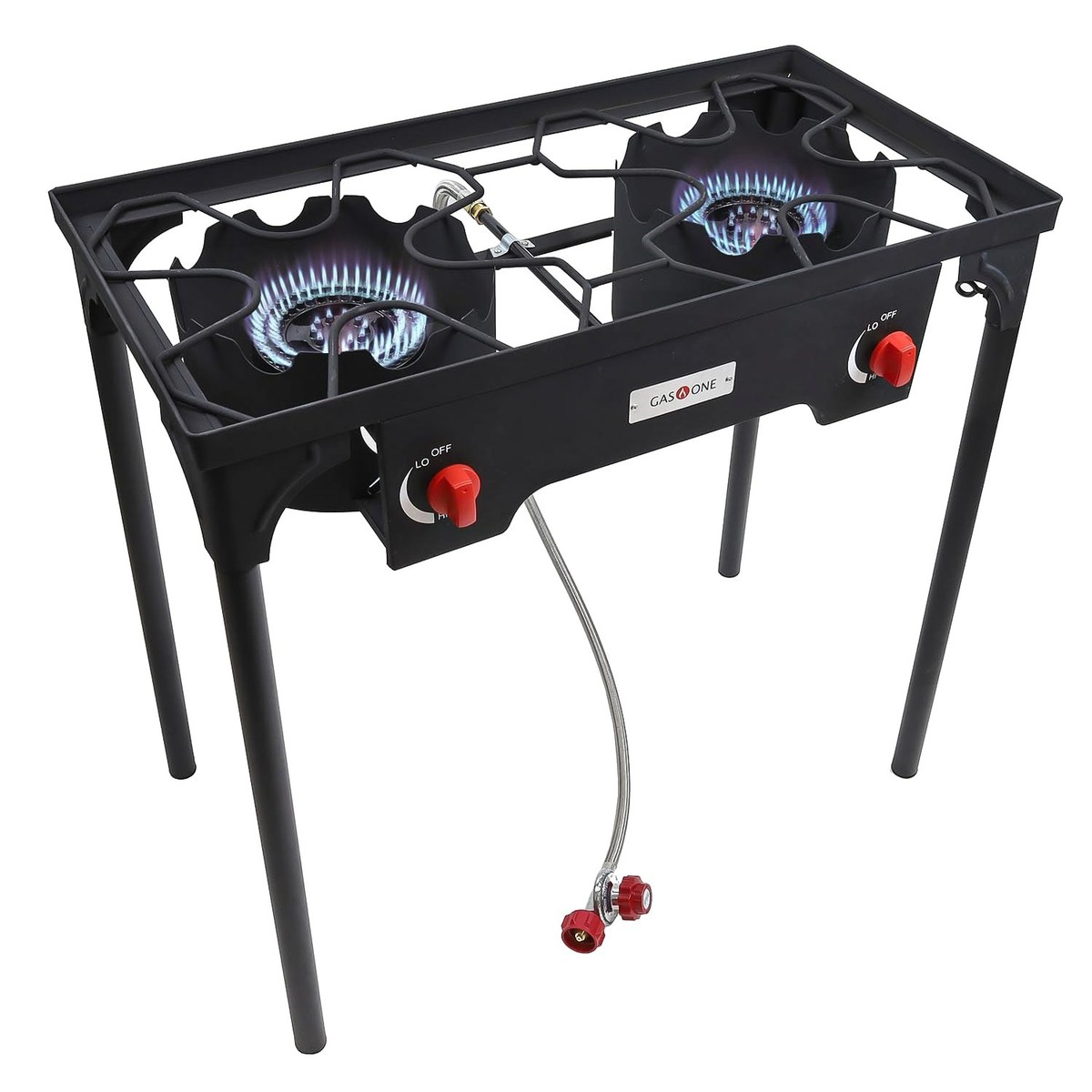 Gas One Propane Double Burner Two Burner Camp Stove Outdoor High