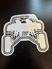 TOTAL CHAOS FABRICATION 4.5"X4.5 STICKER Performance Off-Road Suspension