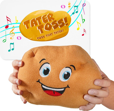 Tater Toss Electronic Hot Potato Game   Plush Potato Kids Party Game for Ages 4+