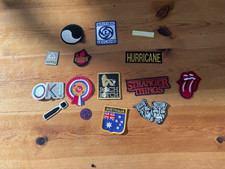 15 lot Random Mix High quality Sew Iron on Patches Fashion Embroidered USA m14