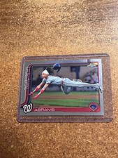 2025 Topps Chrome Baseball # 176 CJ Abrams 1