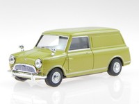 Mini Cooper Kasten Classic Lieferwagen GrüN Modellauto Cararama 1:43