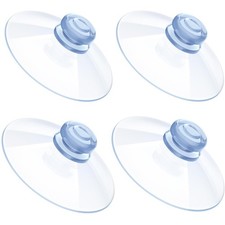 4 PCS Suction Cups For Sponge Holder Replacement Sink Caddy Hooks Strong
