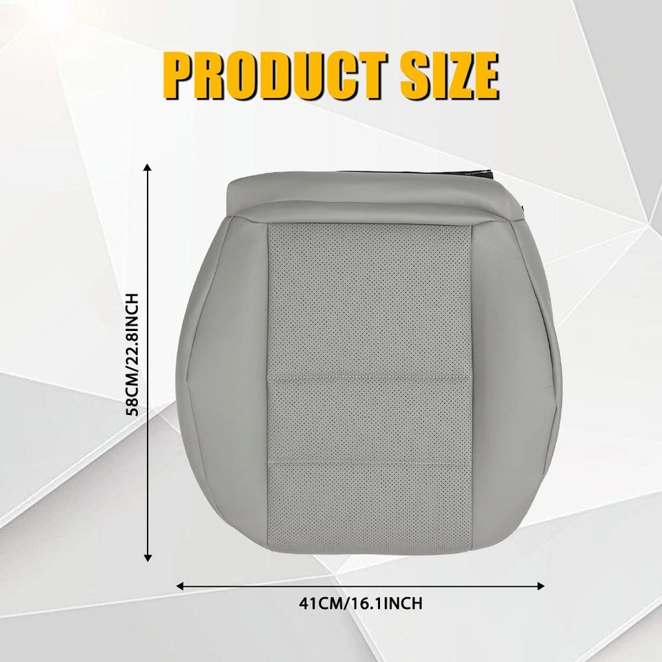 Для Mercedes Benz C250 роскошь Sport 08-14 водитель низ кожаный чехол на сиденье 1-5 X - Изображение 3 из 4