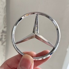 70mm Kofferraum Stern-Logo Aufkleber (Hinten/Heckklappe) For Mercedes-Benz