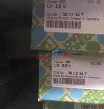 50PC New Phoenix Contact UK2.5N Terminal Blocks 3003347