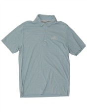 Travis Mathew Mens Polo Shirt Medium Blue Cotton CE13