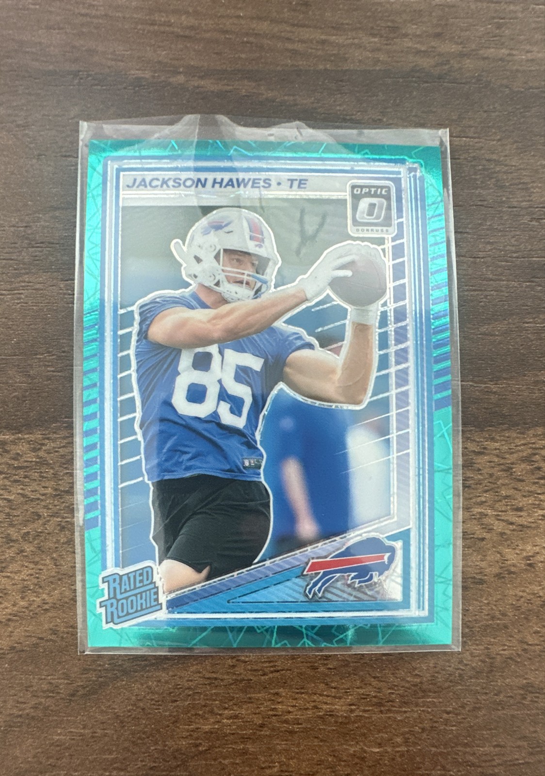 2025 Panini Donruss Optic - Rated Rookie Jackson Hawes #224 Teal Velocity (RC)