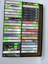 Mixed Lot Of 39 Vintage Cassette Tapes, 50  s 60  s 70's, 80's, 90's