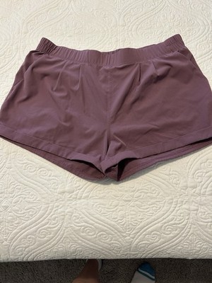 Zyia Active LAVENDER Active Lined Summer Shorts Sz XL ~ Pre Owned