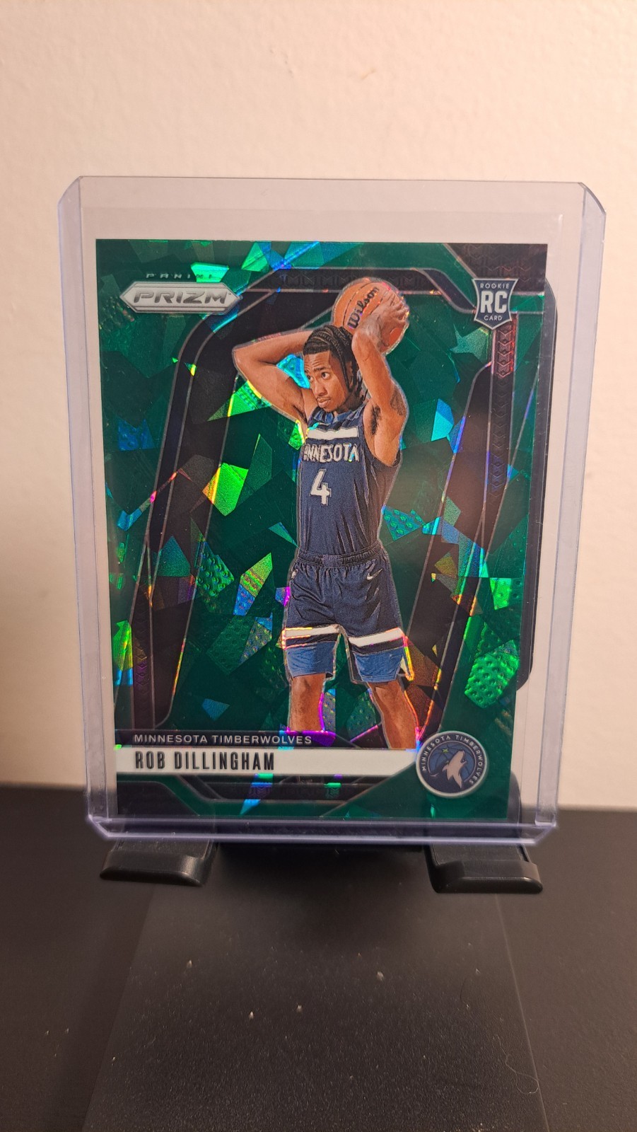 2024-25 Panini Prizm - Robert Dillingham #250 Green Ice Prizm (RC)