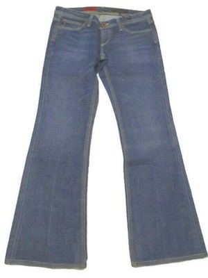 Adriano Goldschmied Merlot Womens Blue Jeans 28S USA Made 30x28