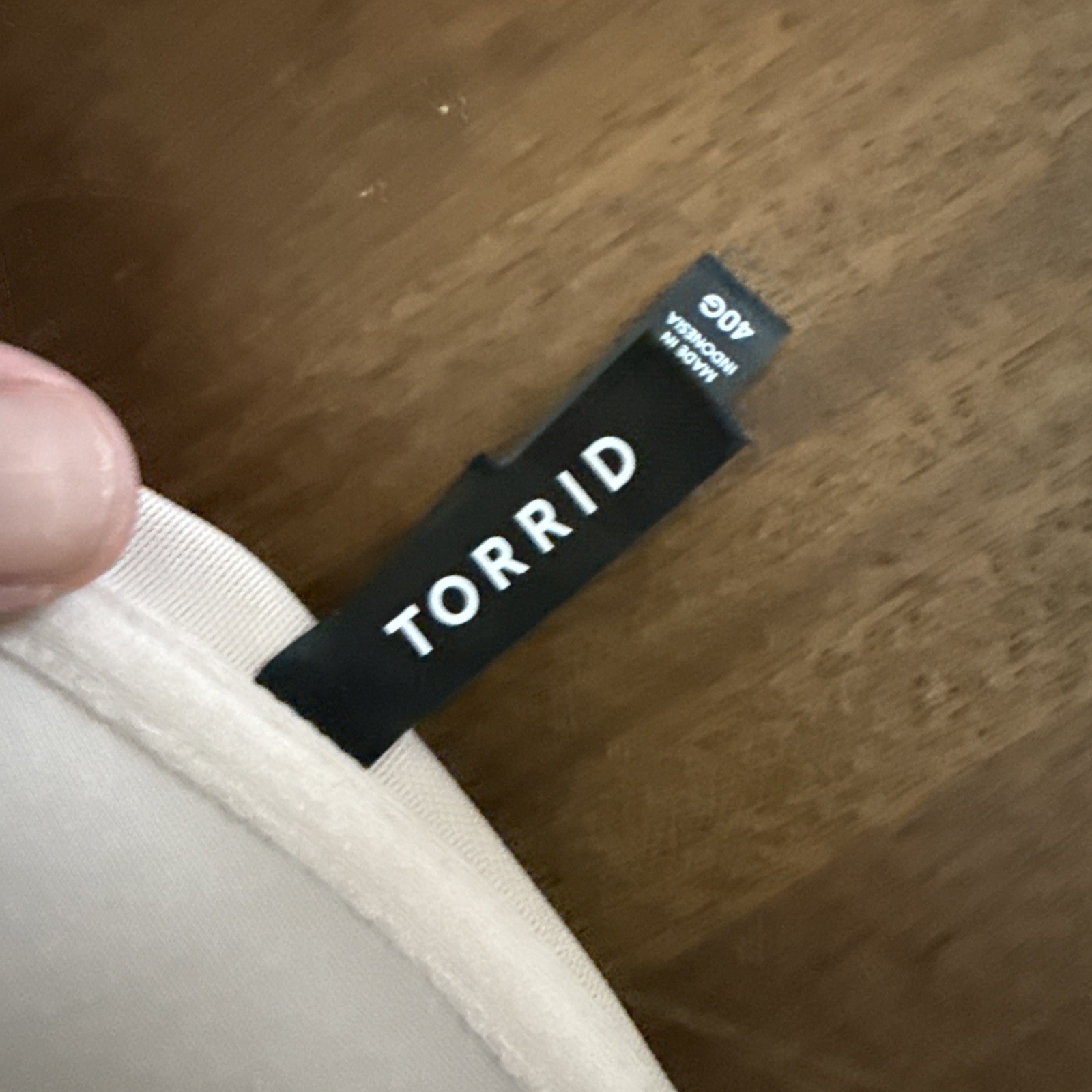 Torid Full Coverage Front Latch Underwire Bra 40G - image 6