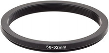 Prooptic Step-Down Adapter Ring 58Mm Lens to 52Mm Filter Size