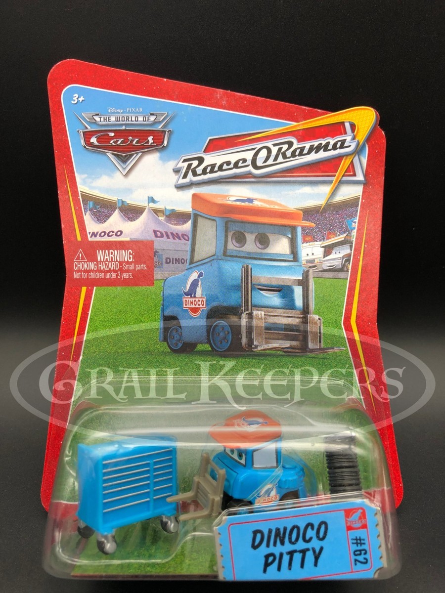 Disney Pixar Cars Dinoco Pitty Luke Pettlework Piston Cup Blue