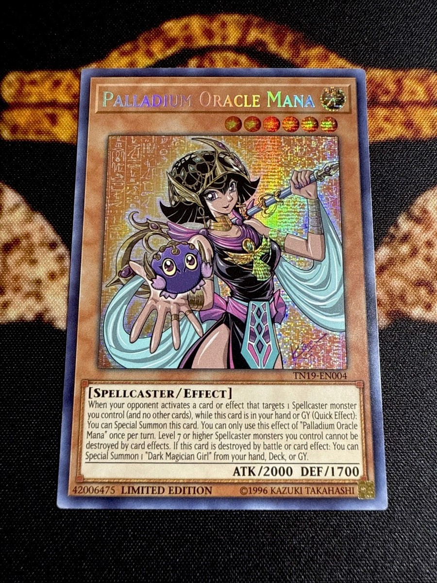 🔥YUGIOH • PALLADIUM ORACLE MANA • PRISMATIC SECRET RARE • TN19