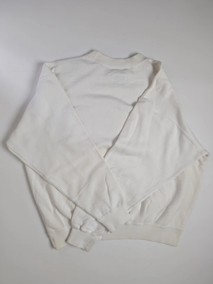 Sudadera blanca vintage Benetton UCB para mujer talla 46 (se adapta a M) hecha en Italia años 80 Foto 2 de 4
