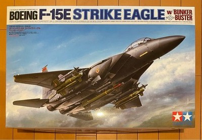 Tamiya 1/32 Aircraft No.12 Boeing F-15E Strike Eagle Bunker Buster 60312 Plastic
