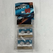Micro Cassettes MC 60 Tapes 3 Pack TDK 60 Minute Voice Recorders